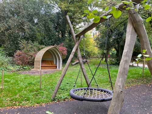 Woodscott Snug The snug in the play area